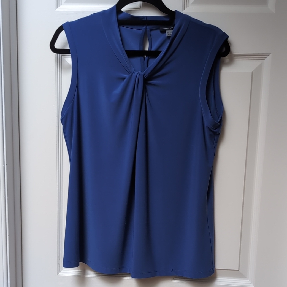 Tommy Hilfiger Royal Blue Sleeveless Blouse